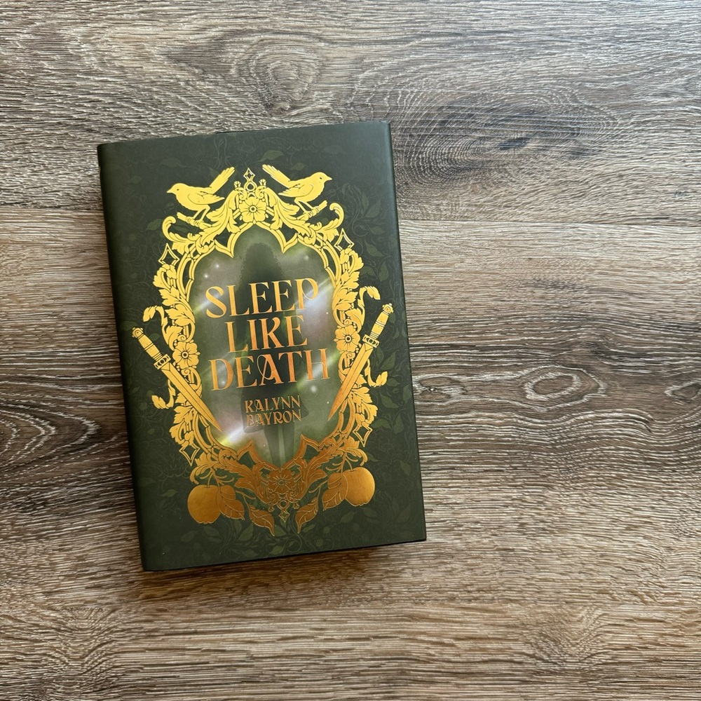 Sleep Like Death by Kalynn Bayron, Owlcrate Exclusive Hardcover Book